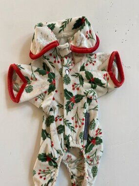 Berkshire Pet Collection size XS Holiday themed dog pajamas, NWOT.